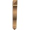 Ekena Millwork Funston Arts & Crafts Rough Sawn Bracket, Western Red Cedar, 6"W x 38"D x 46"H BKT06X38X46FST03RWR - alternate 4